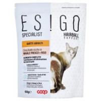 Specialist Hairball Support Gatti Adulti Crocchette Ricche In Maiale Fresco E Riso 400 G