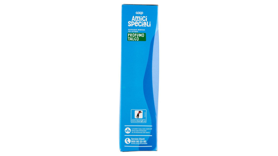Deodorante Minerale Per Lettiera Profumo Talco 500 Ml