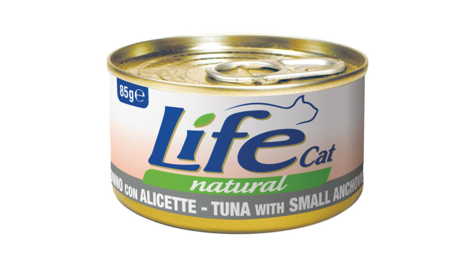 Tonno Con Alicette Life Cat Natural 85 G