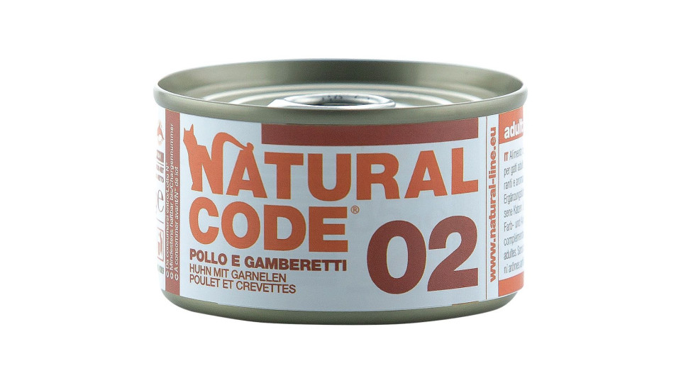 02 Pollo E Gamberetti Natural Code 85 G