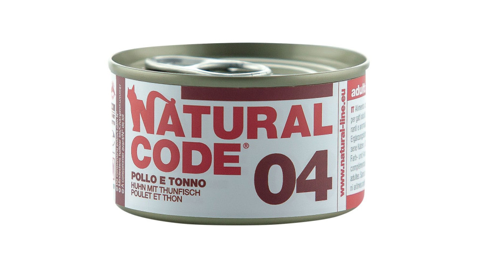 04 Pollo E Tonno  Natural Code 85 G