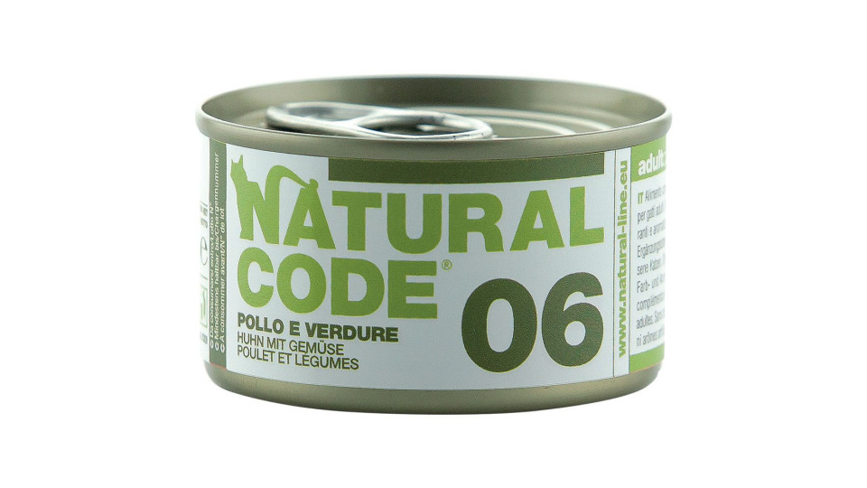 06 Pollo E Verdure  Natural Code 85 G