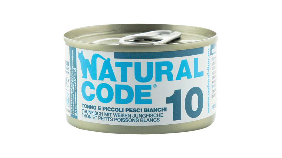10 Tonno E Piccoli Pesci Bianchi Natural Code 85 G