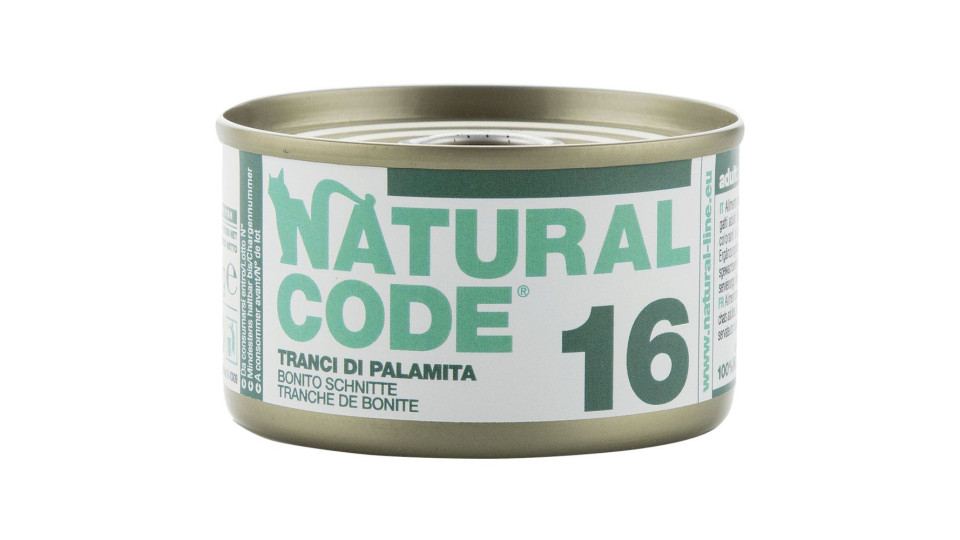 16 Tranci Di Palamita Natural Code 85 G
