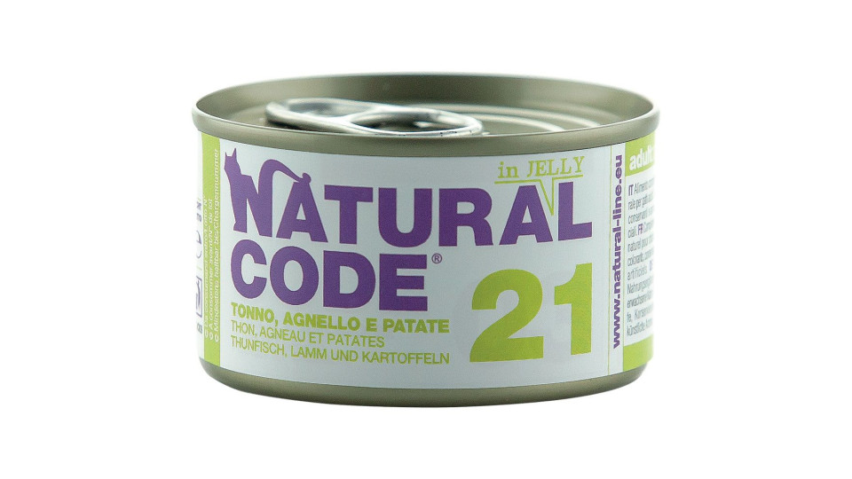 21 Tonno, Agnello Patate In Jelly  Natural Code 85 G