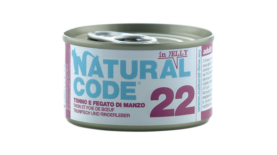 22 Tonno E Fegato Di Manzo In Jelly  Natural Code 85 G