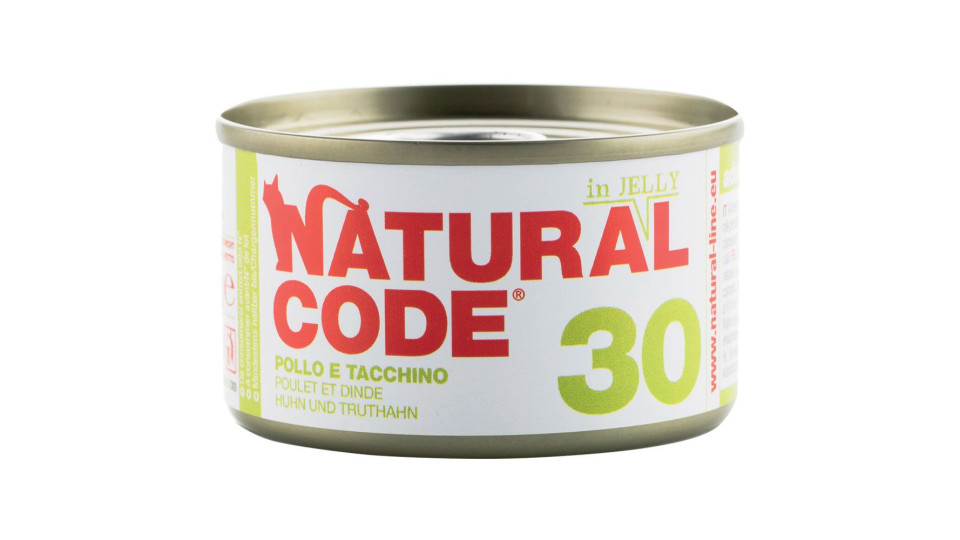 30 Pollo E Tacchino In Jelly Natural Code 85 G
