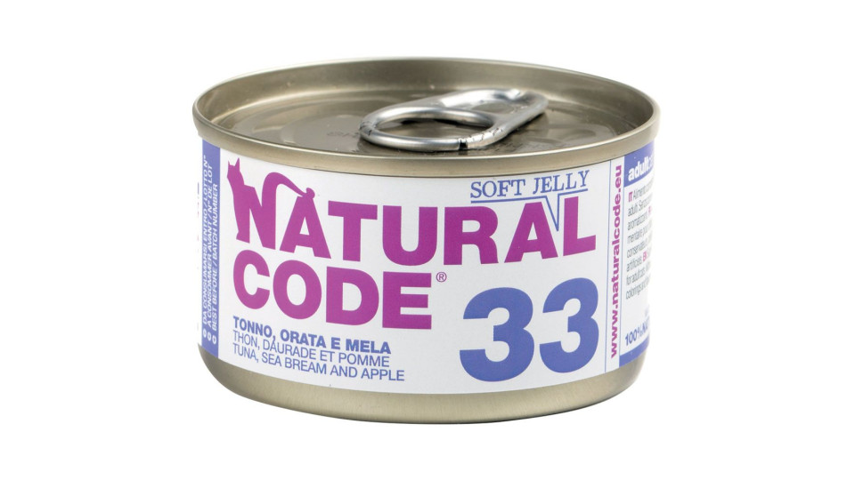 33 Tonno, Orata E Amarantoi In Jelly  Natural Code 85 G