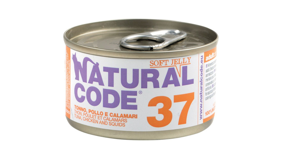 37 Tonno, Pollo E Calamari  Natural Code 85 G
