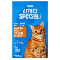 Crocchette Miste Con Manzo Pollo Carote E Riso* 400 G