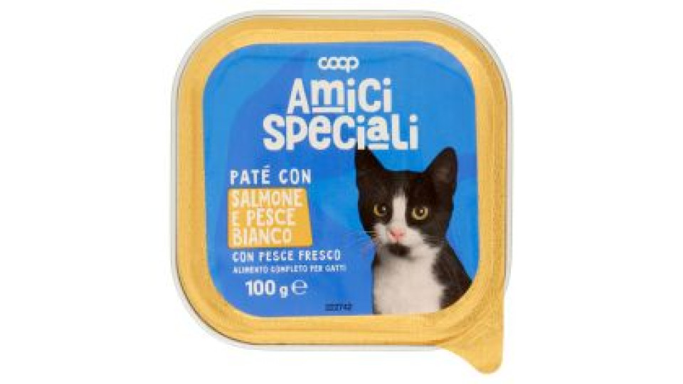 Paté Con Salmone E Pesce Bianco 100 G