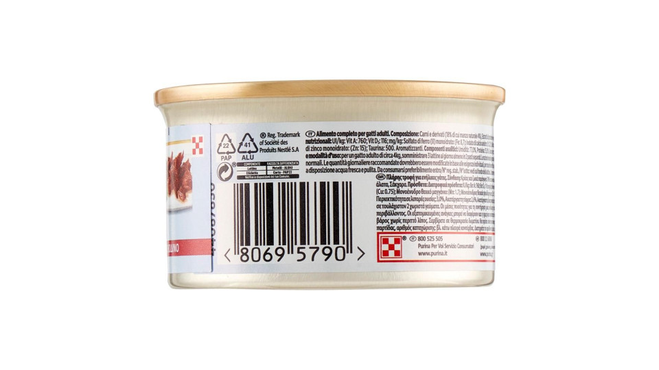 Purina Gourmet Diamant Sfilaccetti Con Manzo Prelibato 85g