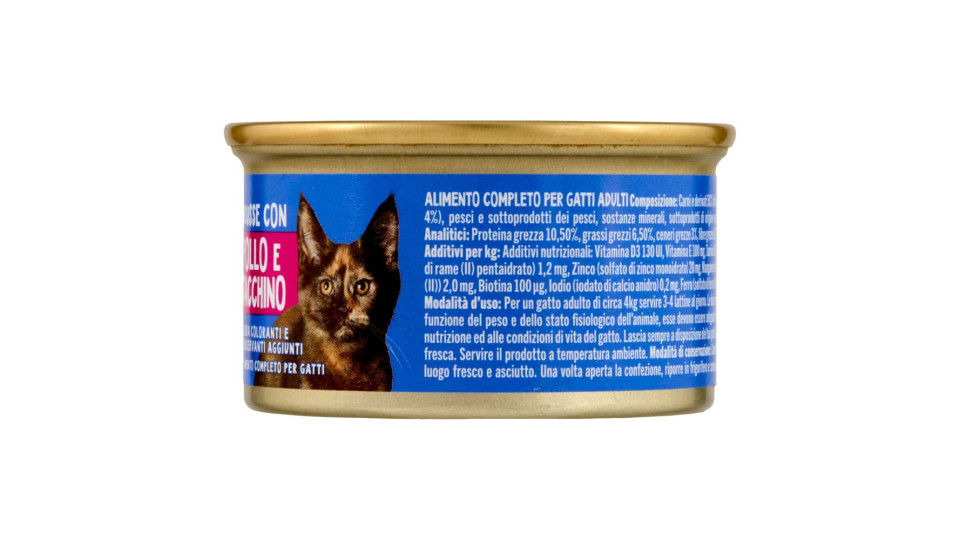 Mousse Con Pollo E Tacchino 85 G