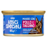 Mousse Con Pollo E Tacchino 85 G