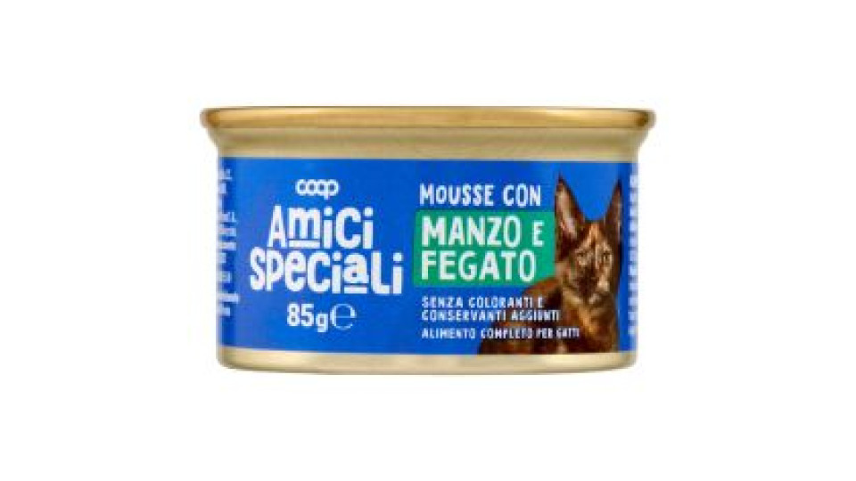 Mousse Con Manzo E Fegato 85 G