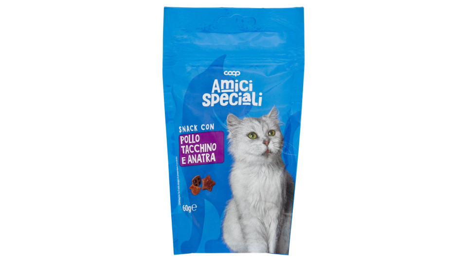 Snack Con Pollo Tacchino E Anatra 60 G