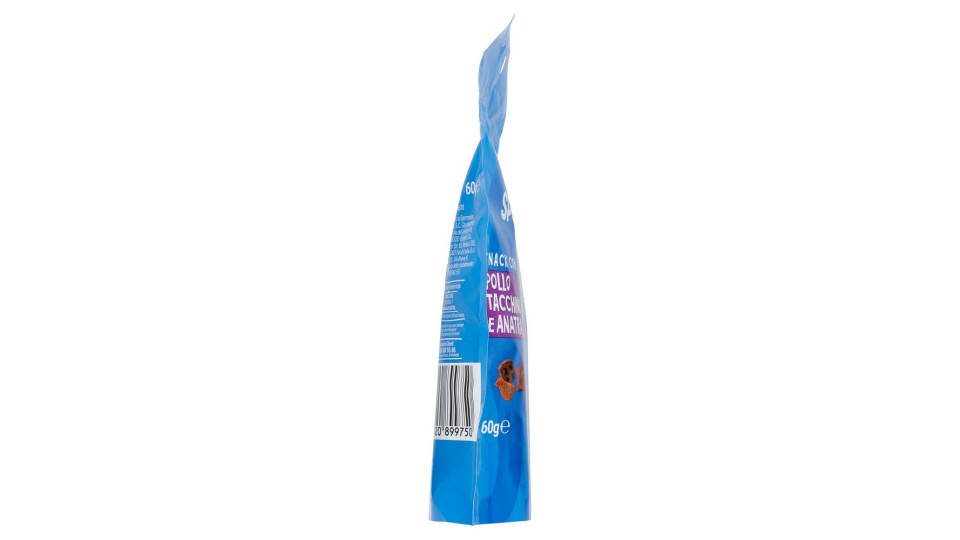 Snack Con Pollo Tacchino E Anatra 60 G