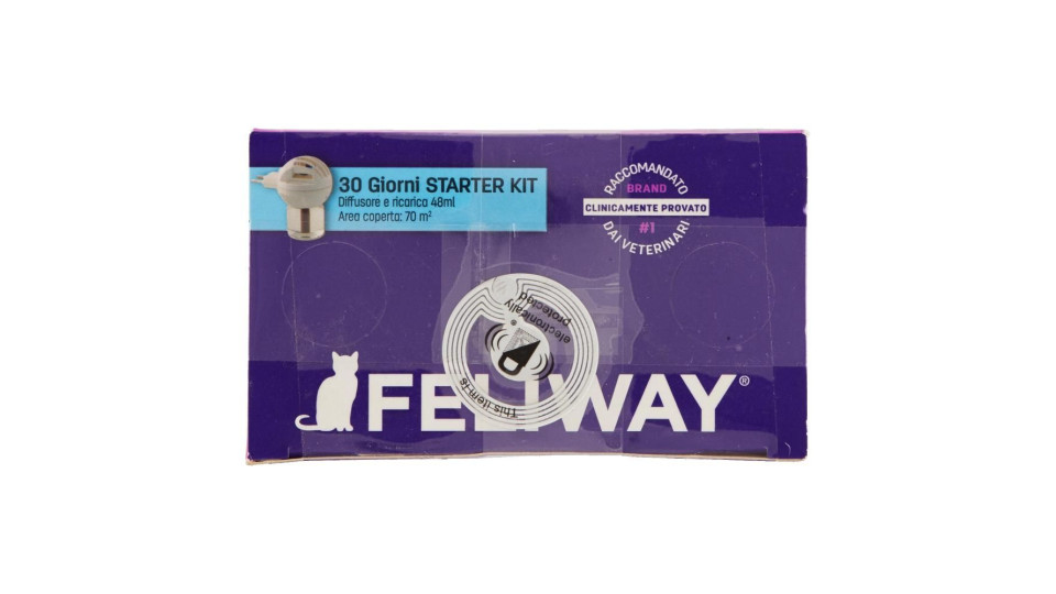 Ceva Feliway 30 Giorni Starter Kit Diffusore E Ricarica 48ml