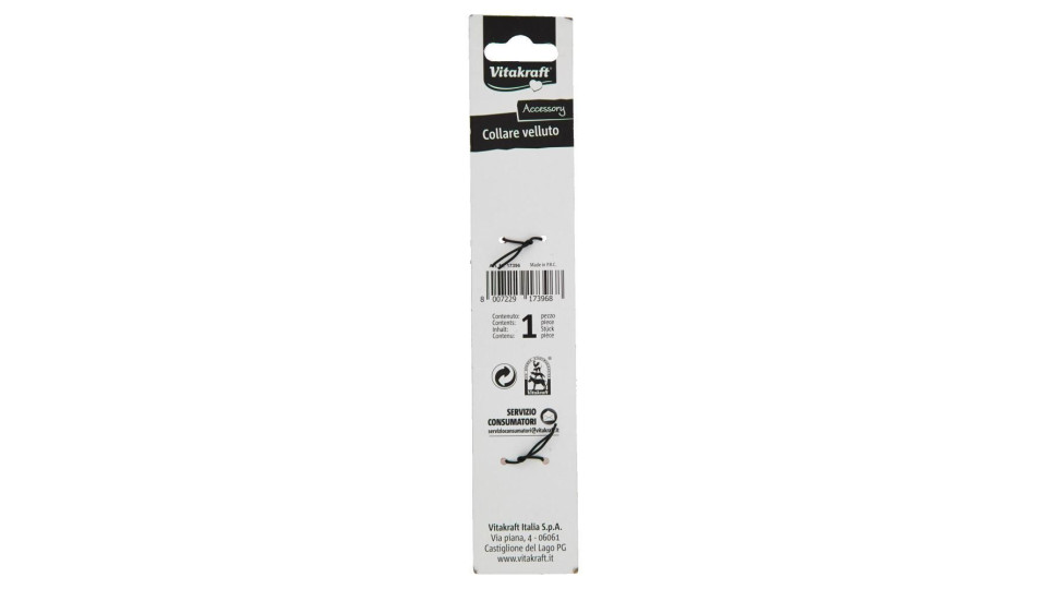 Vitakraft Accessory Collare Velluto 25-35 Cm.