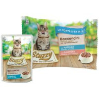 Multipack Bocconcini Con Nasello Con Salmone Multipack Stuzzy 340 G