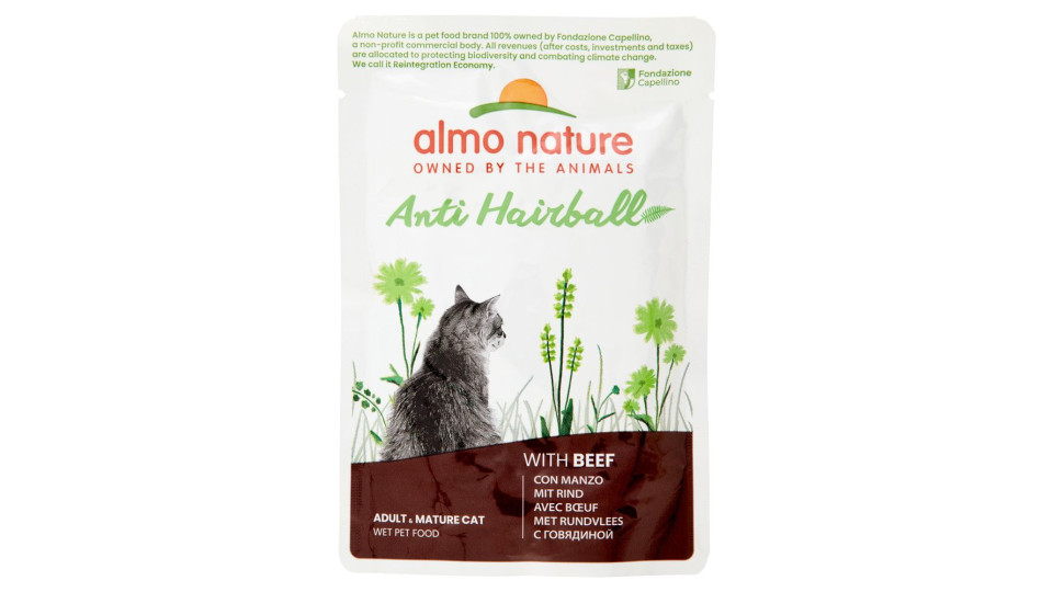 Almo Nature Hfc Adult & Mature Cat Con Manzo 70 G