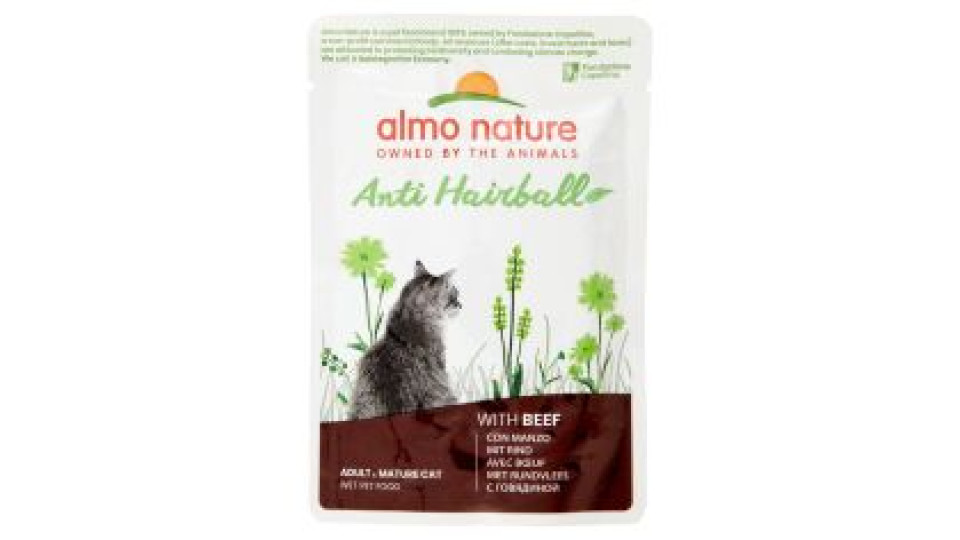 Almo Nature Hfc Adult & Mature Cat Con Manzo 70 G
