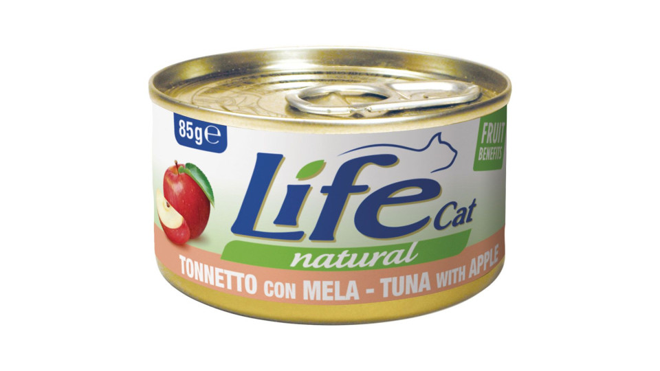 Tonnetto Con Mela Life Cat Natural 85 G
