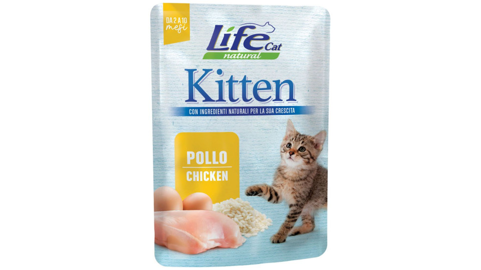 Kitten Pollo Life Cat Natural 70 G
