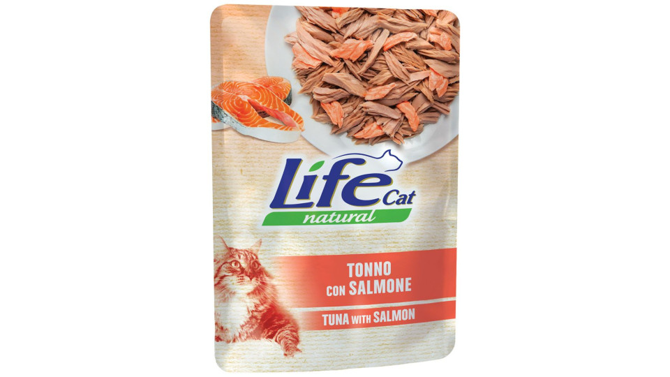 Tonno Con Salmone Life Cat Natural 70 G