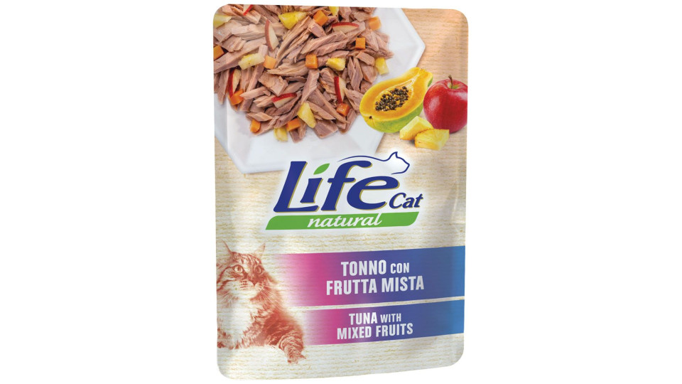 Tonno Con  Frutta Mista Life Cat Natural 70 G