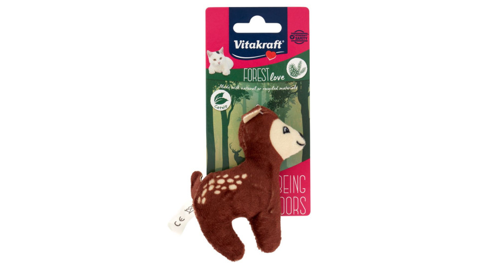 Vitakraft Forest Love Capriolo Con Campanellino Con Catnip