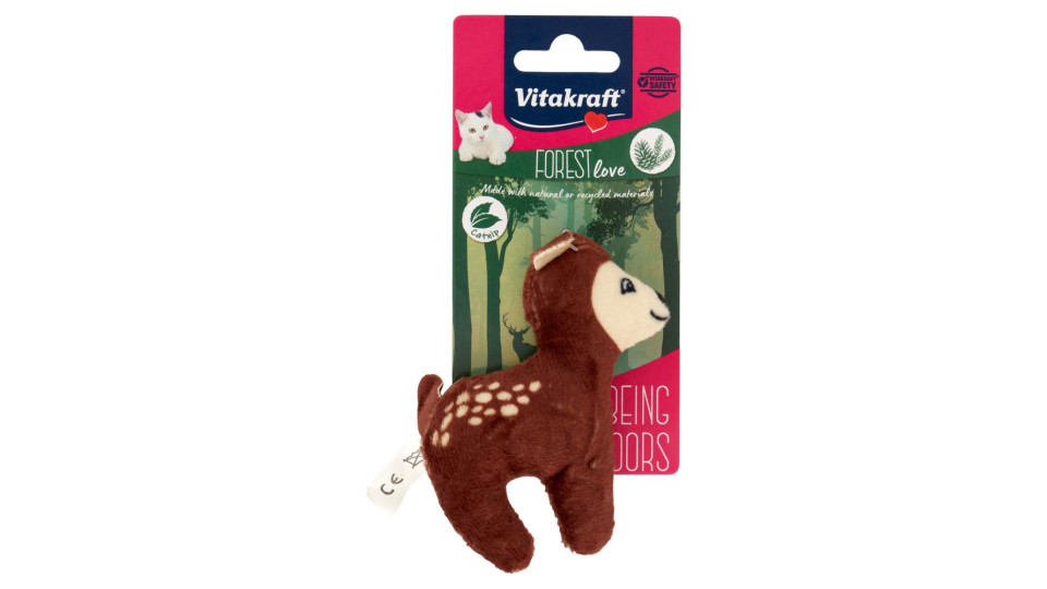 Vitakraft Forest Love Capriolo Con Campanellino Con Catnip