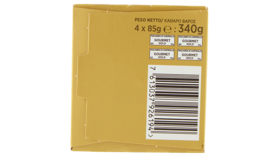 Purina Gourmet Gold Intrecci Di Gusto Manzo & Pollo / Tacchino & Agnello 4x85g