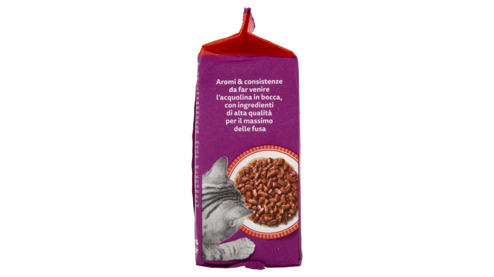 Whiskas Pranzetti Cibo Umido Gatto Con Manzo E Agnello In Salsa 6x50g