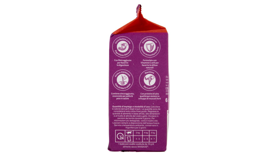 Whiskas Pranzetti Cibo Umido Gatto Con Manzo E Agnello In Salsa 6x50g