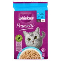 Whiskas Pranzetti Cibo Umido Gatto Con Salmone E Tonno In Salsa 6x50g
