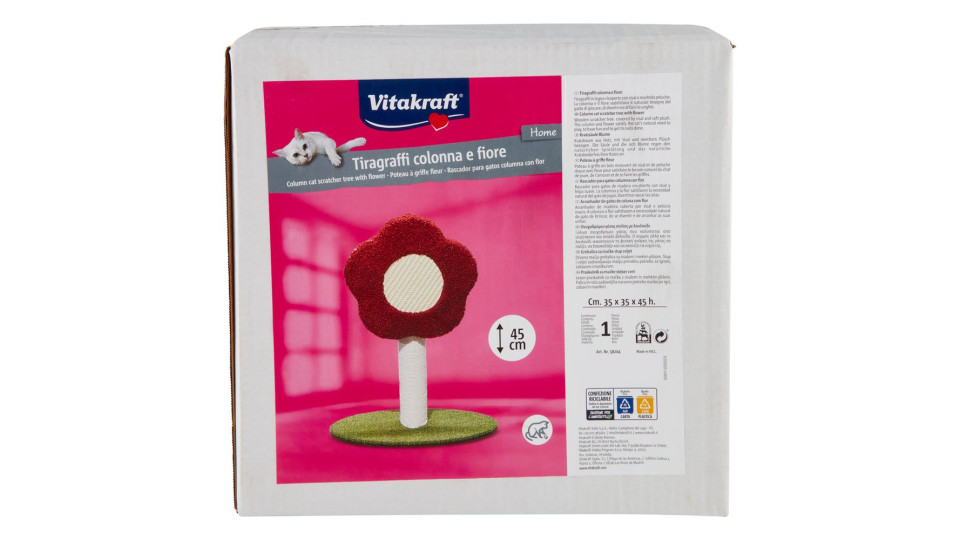 Vitakraft Home Tiragraffi Colonna E Fiore 45 Cm