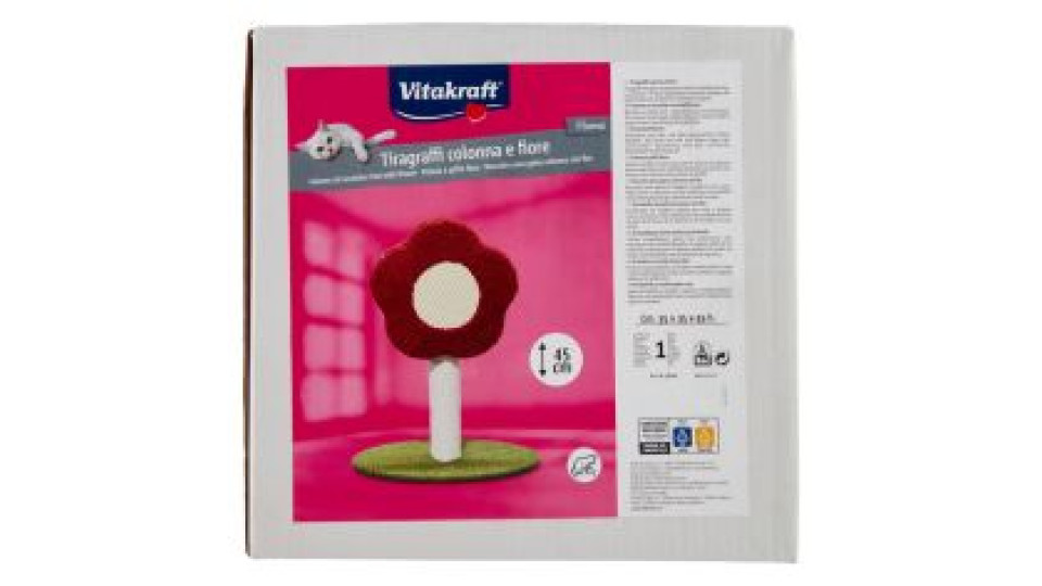 Vitakraft Home Tiragraffi Colonna E Fiore 45 Cm