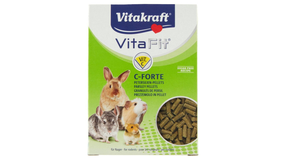 Vitakraft Vita Fit C-forte Prezzemolo In Pellet Per Roditori 100 G