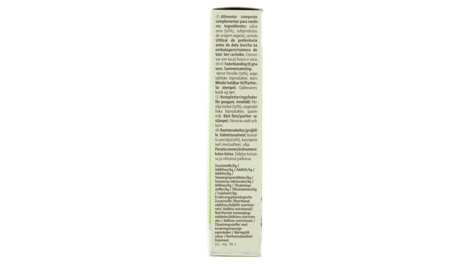 Vitakraft Vita Fit C-forte Prezzemolo In Pellet Per Roditori 100 G