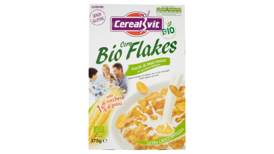 Cerealvit Bio Corn Flakes 375 G