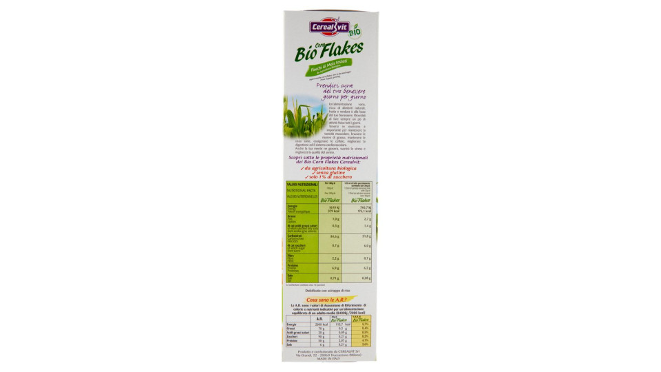 Cerealvit Bio Corn Flakes 375 G