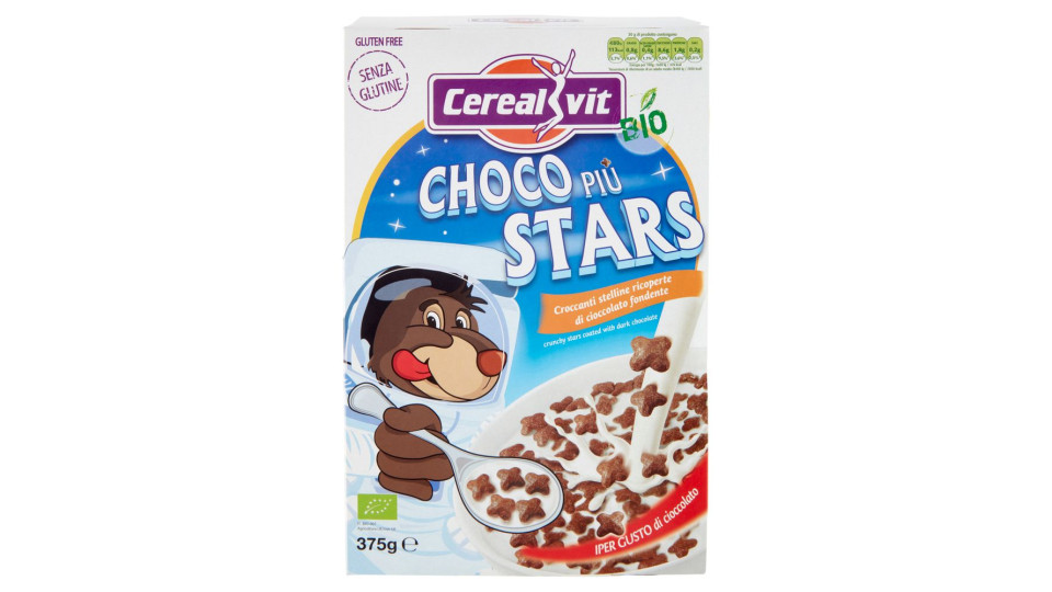 Cerealvit Bio Choco Più Stars 375 G