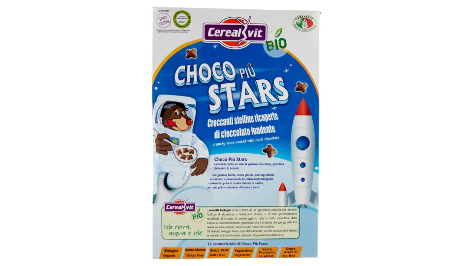 Cerealvit Bio Choco Più Stars 375 G