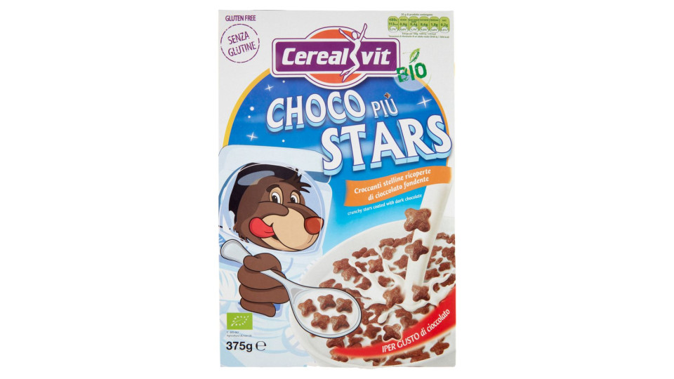 Cerealvit Bio Choco Più Stars 375 G