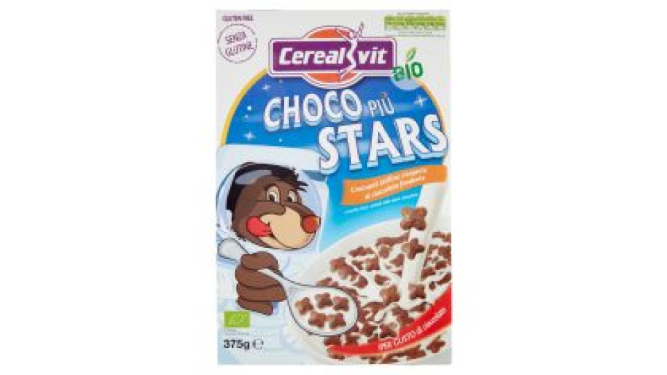 Cerealvit Bio Choco Più Stars 375 G