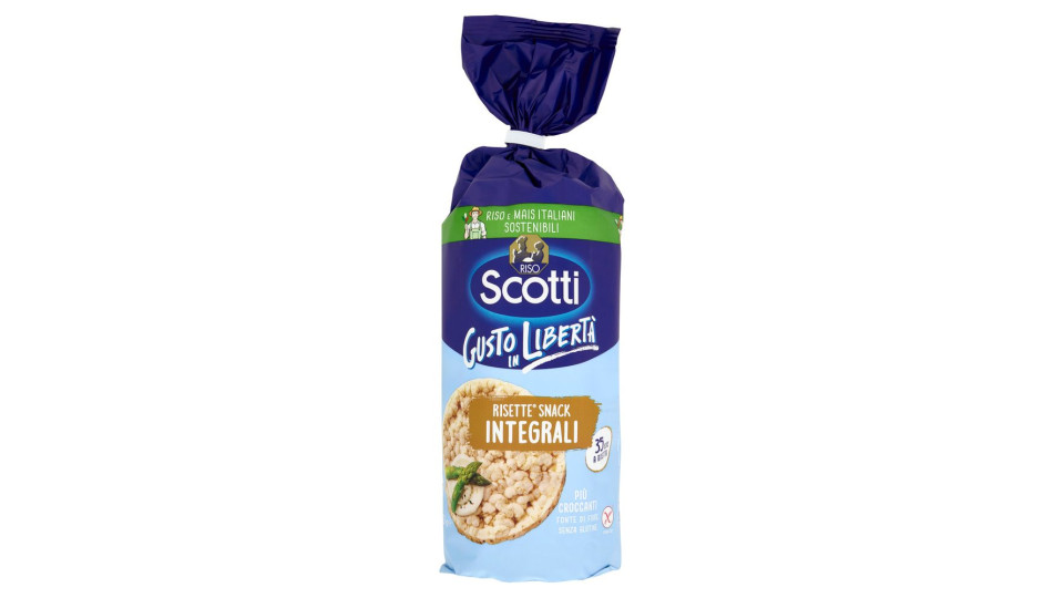 Riso Scotti Risette Snack Integrali 150 G