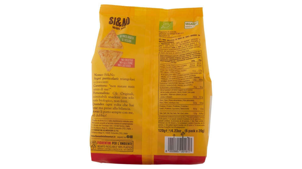 Fiorentini Gli Originali Si&no Mais Bio 100 G