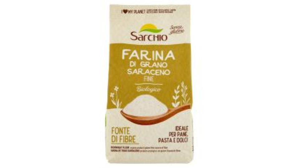 Sarchio Farina Di Grano Saraceno Fine Biologico 500 G