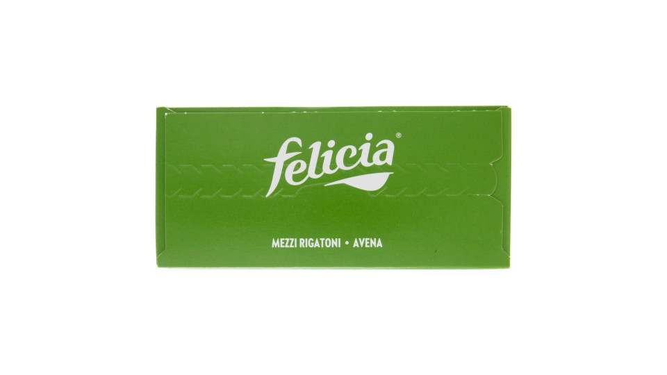 Felicia Mezzi Rigatoni Avena Con Farina Di Avena Integrale Bio 340 G